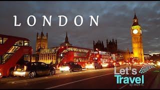 London  City Tour 4K  Lets Travel [upl. by Ateuqahs211]