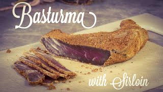 Making Basturma With Sirloin [upl. by Enilreug]