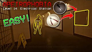 HOW TO ESCAPE Level 14 Electrical Station in Apeirophobia ROBLOX [upl. by Eat931]