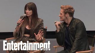 Outlander Stars Caitriona Balfe amp Sam Heughan Spill Juicy Season 3 Details  Entertainment Weekly [upl. by Brandyn25]