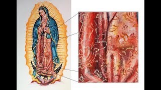 como pintar la virgen de guadalupe con acrílicos [upl. by Iggam303]