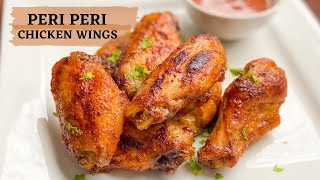 The Best Crispy Chicken Wings Recipe  Peri Peri Chicken Nandos  Foodaholic [upl. by Notlad544]