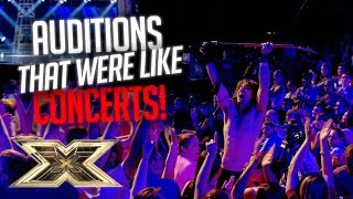 AMAZING Auditions that turned into CONCERTS  The X Factor UK [upl. by Vladi]