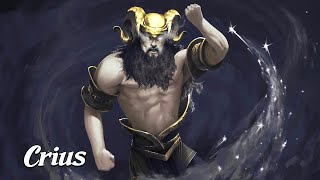 Crius The Titan God of Constellations Greek Mythology Explained [upl. by Eeldarb]