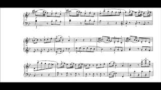 Domenico Cimarosa 17491801 Keyboard Sonata in G minor Andantino [upl. by Enidaj]