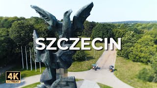 Szczecin z drona  LECE W MIASTO™ 4k [upl. by Hennahane800]