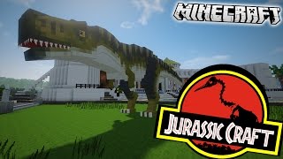 JURASSIC WORLD MINECRAFT   Présentation du mod quotJURASSICRAFT V2quot  1710 [upl. by Ahseal]