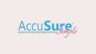 Accusure simple Glucometer Demo [upl. by Jenesia]