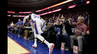 Robert Covington  Highlights vs Warriors 101817 20 Pts 6 Rebs 2 Stl 1 Ast 1 Blk [upl. by Kluge513]