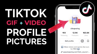 How to Use Any GIF or Video as your TikTok Profile Picture [upl. by Sukramed]