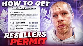 How to Get a Resellers Permit so you can Buy Wholesale Products amp Liquidation Pallets [upl. by Armilda386]