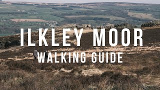 Ilkley Moor Yorkshire Walking Guide 12 Apostles  Cow amp Calf Circular Route English Countryside [upl. by Tnias]