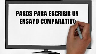 Como se hace un ensayo comparativo  ENSAYO COMPARATIVO [upl. by Lucilia31]