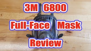 3M 670068006900 FullFace Respirator Review [upl. by Folly440]