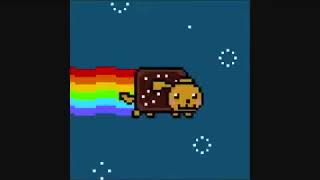 Nyan Dog 10 HOURS HD [upl. by Adlesirc]