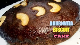 Bournvita Biscuit Cake  Easy Biscuit Cake [upl. by Itsrejk]