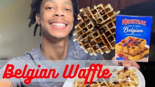 Krusteaz Belgian Waffle Recipe [upl. by Islek]