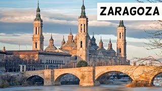 Top 10 visitas que ver y hacer 1 día en ZARAGOZA Capital 4K  1 Zaragoza  España [upl. by Ennylhsa]