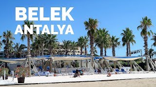 Belek Beach amp Beachfront Hotels  Antalya Turkey [upl. by Kreager]