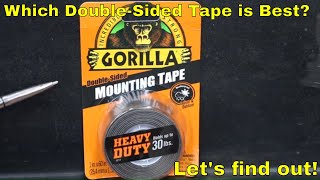 Which DoubleSided Mounting Tape is Best 3M VHB vs Duck Gorilla Gorilla Clear TREX Loctite [upl. by Irme242]