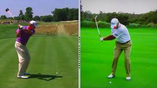 Steve Stricker Slow Motion Swing And Wedge Analysis [upl. by Nnylhtak]