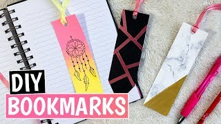 3 Easy DIY Bookmark Ideas [upl. by Dorkus]