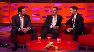 The Graham Norton Show  S15E05  Hugh Jackman Michael Fassbender James McAvoy [upl. by Cavanagh]