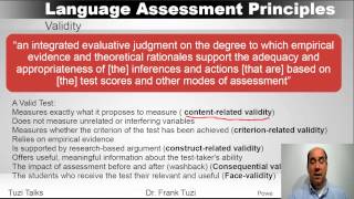 Language Assessment Principles [upl. by Ria971]