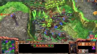 Destinys Four Infestor Hit Squad  Starcraft 2 [upl. by Peih]