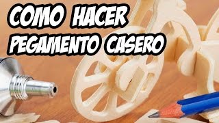 Como hacer pegamento casero  Engrudo [upl. by Vitek]