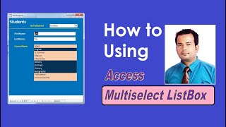 Using Multi Select ListBox in access database [upl. by Erma]