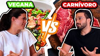 VEGANA VS CARNÍVORO 😰 FUERTE DEBATE SE VAN A LO PERSONAL🔥 [upl. by Coster]