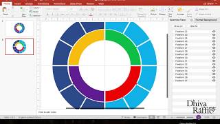 MS PowerPoint Tutorial MultiLevel WheelDoughnut Diagram Training Provider Malaysia [upl. by Atterbury190]