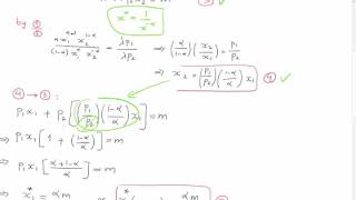 Lecture 1  Marshalian Demand and Indirect Utility Function [upl. by Aisatsanna]