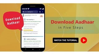 TUTORIAL Download Aadhaar 2024  StepbyStep Guide [upl. by Hanschen]