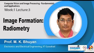 Lec 3  Image Formation Radiometry [upl. by Alliuqet]