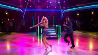 Alfonso Ribeiro and Witney Carson  10th Anniversary  Salsa HD [upl. by Voss426]