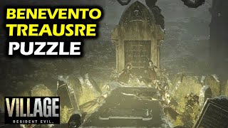 Benevientos Treasure Puzzle amp Locaton  Resident Evil 8 Village Walkthrough Benevento Grave [upl. by Rae]