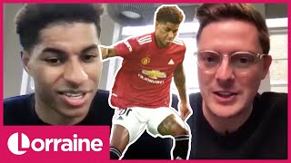 Marcus Rashford Explains How His Childhood Inspired His Book Club amp Free School Meals Campaign  LK [upl. by Diandre395]