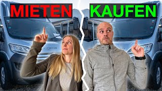 Wohnmobil mieten oder kaufen  wann lohnt sich was [upl. by Nylkoorb]