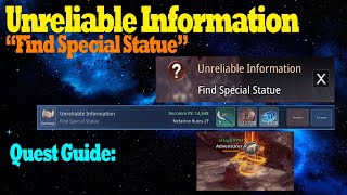 Unreliable Information quotFind Special Statuequot Quest Guide Mir4 MMORPG [upl. by Ranson]