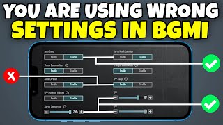 BGMI All New Basic amp Advance SETTINGSCONTROLS  Perfect BGMI Settings Guide  BGMI  Pubg Mobile [upl. by Adaha399]