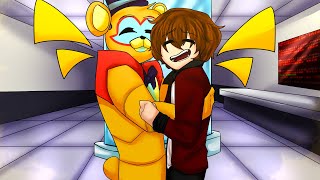 ADOPTED GLAMROCK FREDDY in MINECRAFT FNAF [upl. by Elenore]