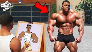 Franklin Draw The Most Strongest Franklin Using Magical Painting In GTA 5  GTA 5 new [upl. by Trace844]