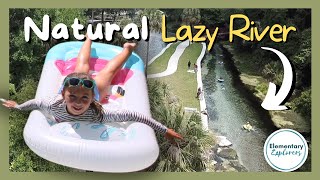 Natural Lazy River  Tubing Kelly Park  Rock Springs Run  Apopka Florida [upl. by Naujahs160]