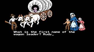 The Oregon Trail 1990DOS World Record High Score [upl. by Johnna]