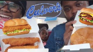 Culvers Mukbang culvers mukbang fish fishsandwich concrete [upl. by Boar]