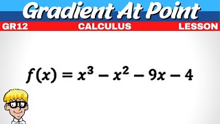 Gradient At a Point Grade 12 [upl. by Rinee]