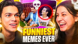 Funniest meme review ever  DANK memes  funny meme review with Kanika😂 [upl. by Deonne]