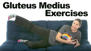 Gluteus Medius Exercises for Beginners [upl. by Aalst]